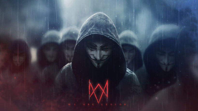Hình ảnh Hacker, Anonymous chất