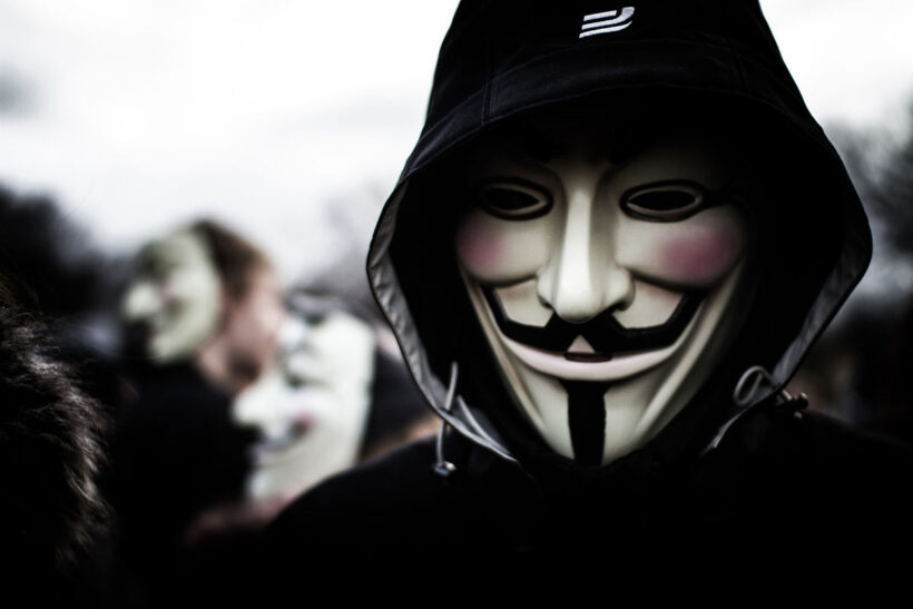 Hình ảnh cộng đồng Hacker, Anonymous