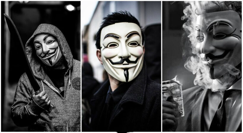 Hình ảnh những Hacker, Anonymous