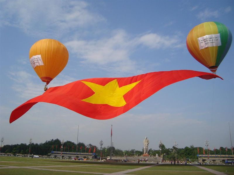Hình ảnh lá cờ Việt Nam lớn nhất