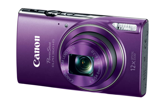 Canon PowerShot ELPH 360. Máy ảnh