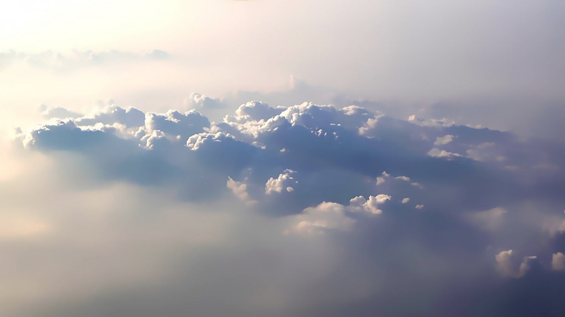 Hình nền phong cảnh trên mây