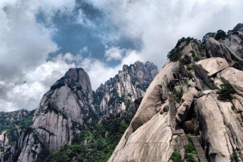 Hình ảnh núi đá đẹp, kỳ vĩ ở Trung Quốc