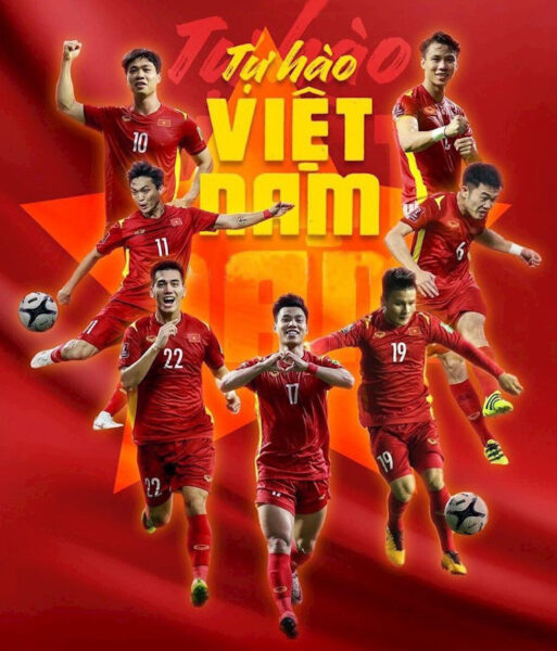 hình ảnh đội tuyển Việt Nam - tự hào Việt Nam