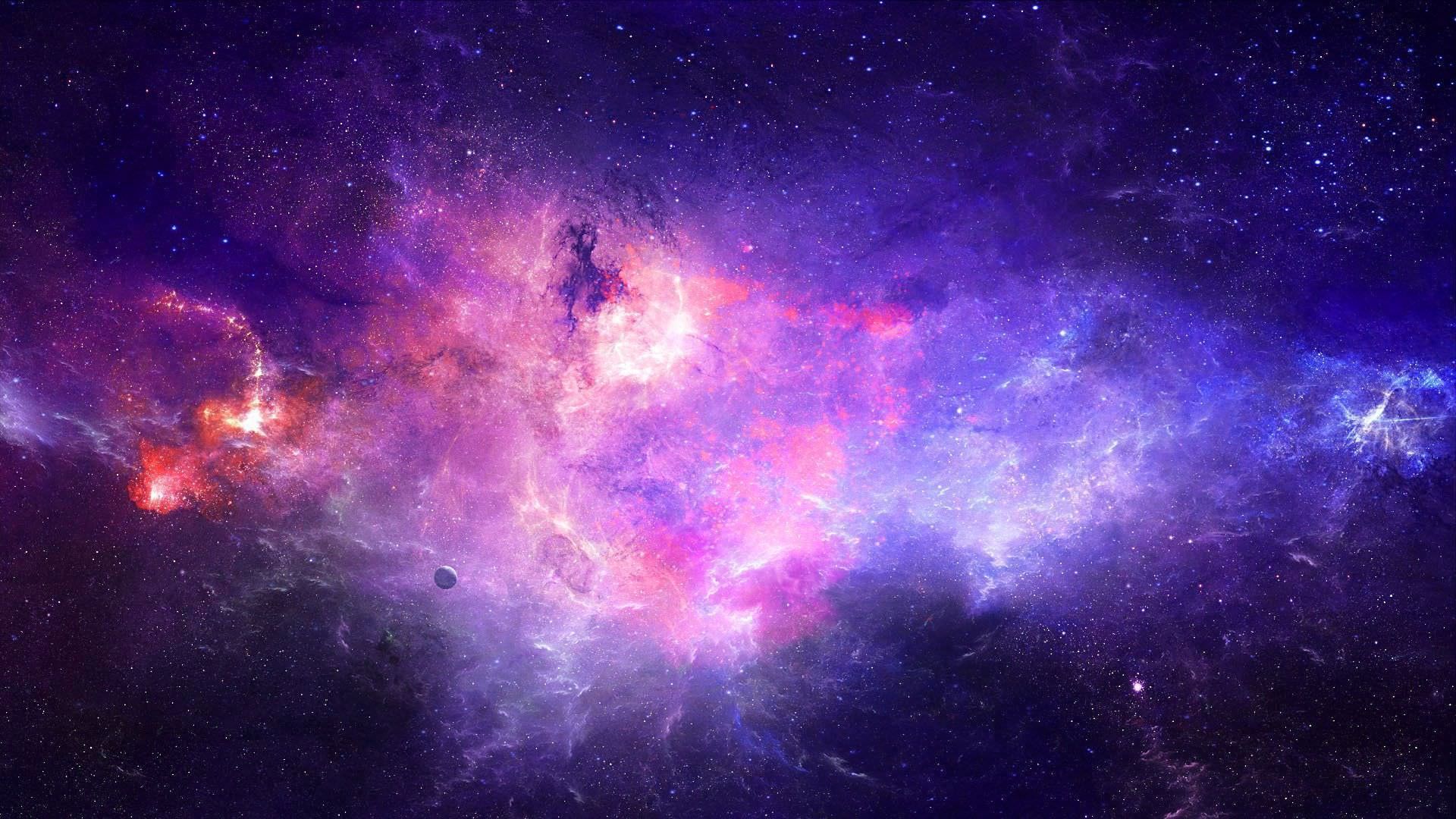 Hình galaxy vũ trụ đẹp cho máy tính