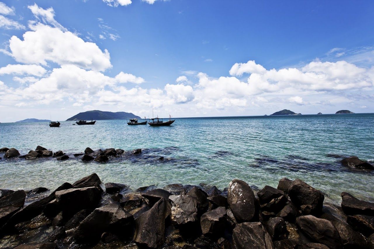 Hình ảnh bãi Đầm Trầu, ốc đảo xanh giữa biển trời Côn Đảo