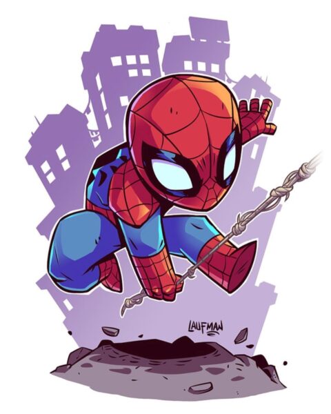 Hình ảnh Spider Man Người Nhện cute