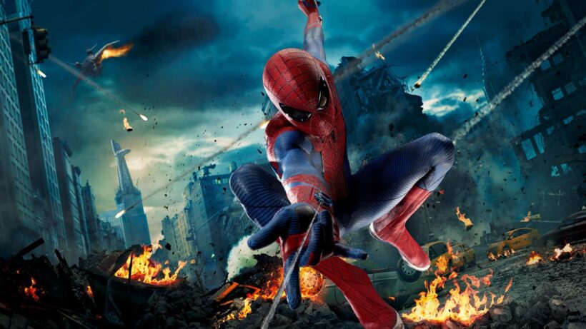 Hình ảnh Spider Man người nhện chiến đấu