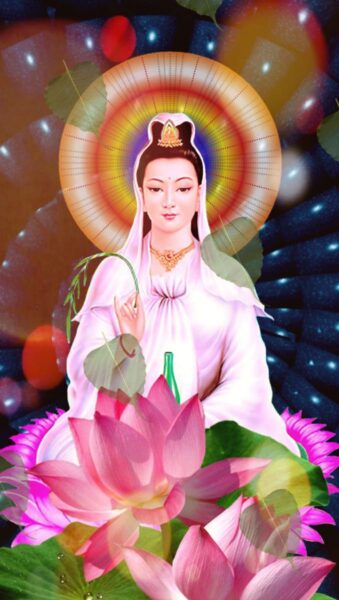 hình ảnh Phật đẹp 3D - Phật Bà Quan Âm