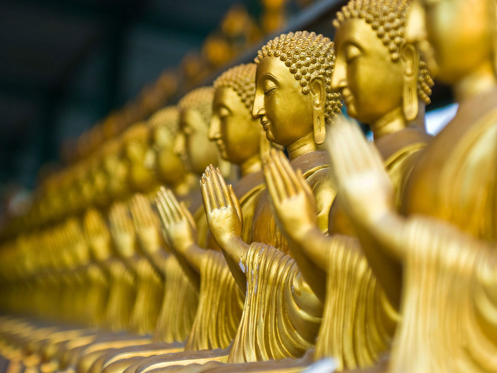 Ảnh tượng Phật vàng ròng