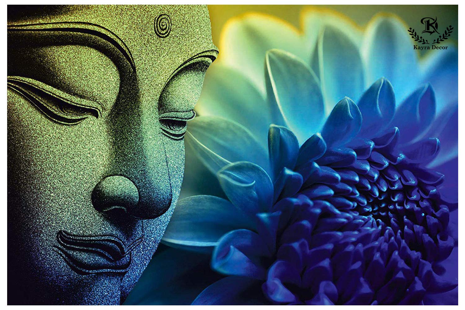 Hình ảnh Phật và hoa