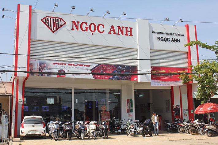 Đại lý Ngọc Anh là cửa hàng xe máy honda chính hãng ở Đà Lạt.