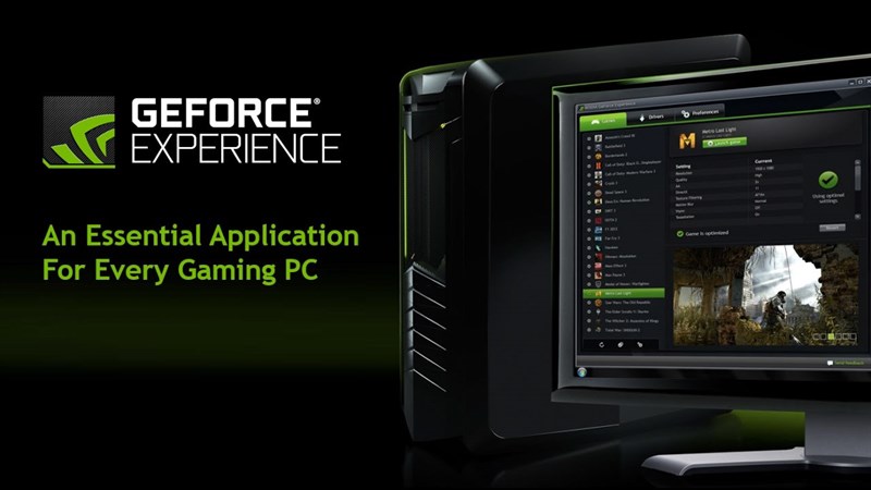 Công cụ GeForce Experience đang được Nvidia bổ sung nhiều tính năng