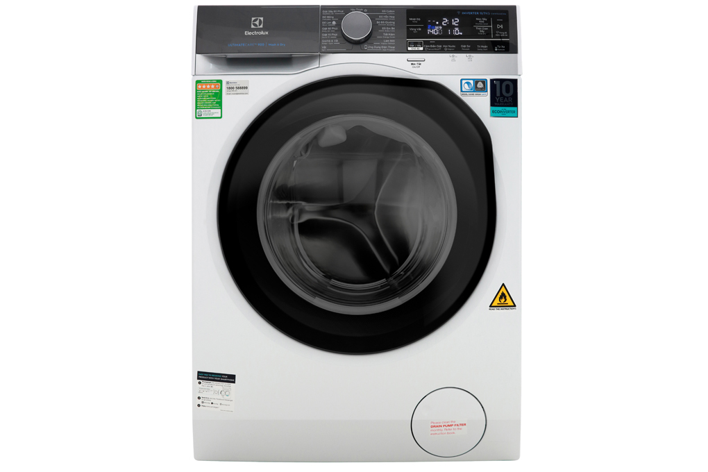 máy giặt sấyMáy giặt sấy Electrolux 10kg/7kg UltimateCare 900 EWW1042AEWA