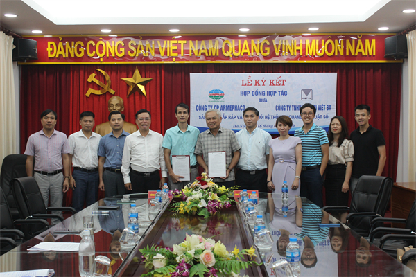 Armephaco ký kết hợp tác với Công ty TNHH Thiết bị Việt Ba
