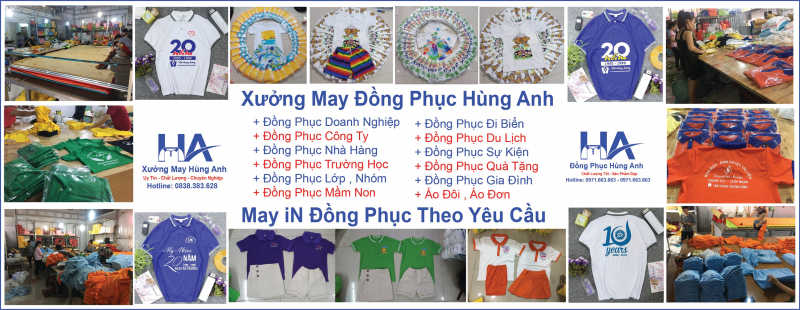 Xưởng may đồng phục Hùng Anh - Hà Giang
