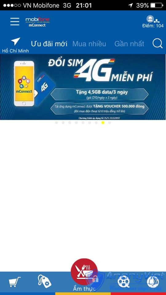 Cách lấy 3G/4G miễn phí gói D10 Mobifone cho 3 ngày 9