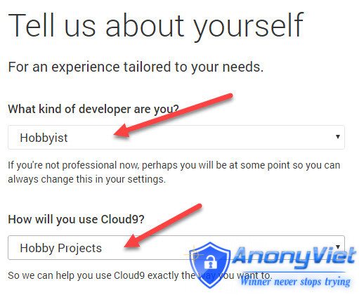 Hướng dẫn đăng ký VPS miễn phí với Cloud9 17