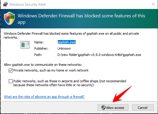 Cách cài đặt Phishing Gophish trên Windows và Linux 49