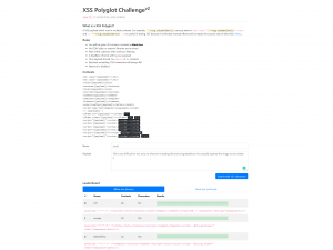 XSS Polyglot Challenge