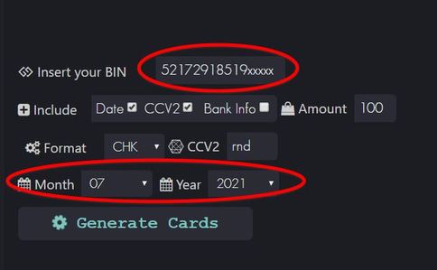 bin tạo credit card reg vps amazon free