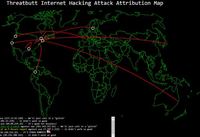 8 Bản Đồ Tấn Công Mạng giúp bạn theo dõi Cyber Attack theo thời gian thực 5
