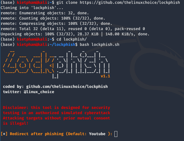 dùng lockphisng hack password login android và ios