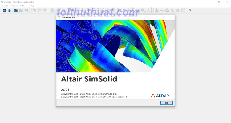 Altair SimSolid 2021 - Phân tích cấu trúc nhanh chóng