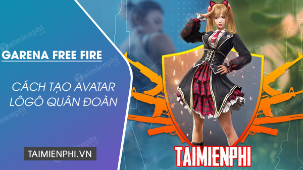 Cach tao Avatar Logo Quan Doan game Free Fire