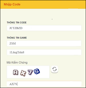 Code ZSM Nhap code Zingspeed Mobile o dau