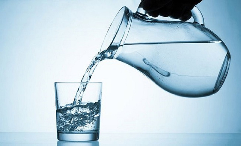 Lượng nước được đựng trong cốc chính là thể tích