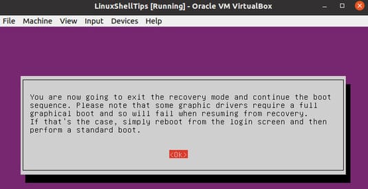 Cách đặt lại mật khẩu root khi quên trong Ubuntu 25