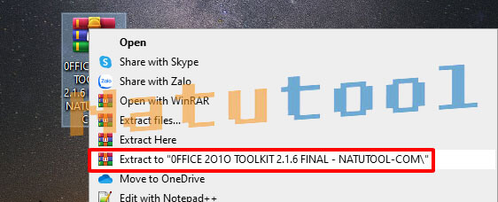 Giai nen File office 2010 toolkit 2 1 6 full zip
