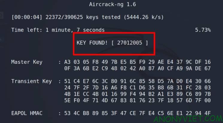 Hack Password WiFi WPA/WPA2 key