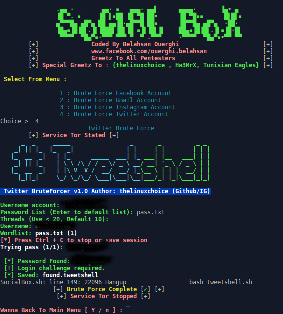 socialbox - hack mật khẩu Facebook, Gmail, Twitter...