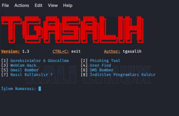 TgaHacking - Bộ công cụ Hack Webcam, Phishing bằng Python 4