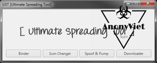 Đính kèm Virus vào hình ảnh với Ultimate Spreading Tool 8