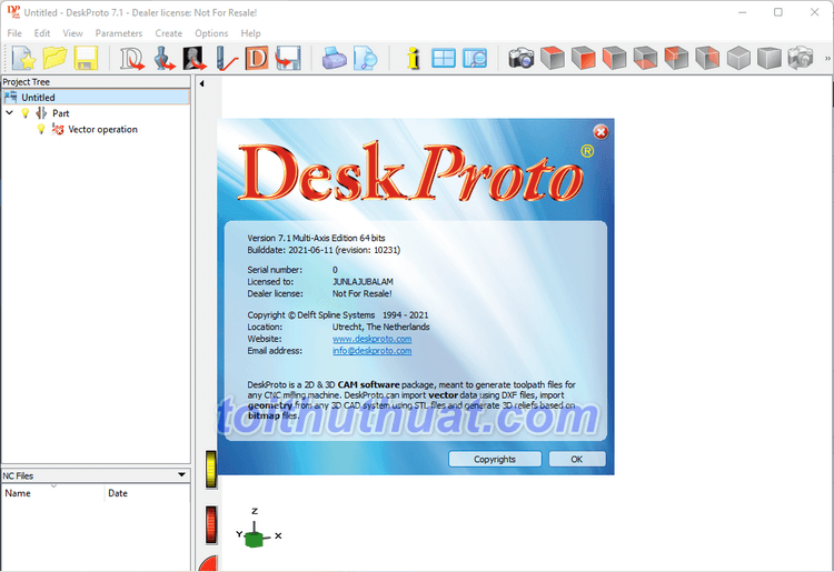 Hướng dẫn tải và cài đặt phần mềm DeskProto 7 - Công Cụ 3D CAM
