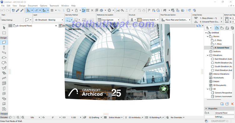 [Download] Graphisoft’s Archicad 25 - Phần mềm CAD BIM