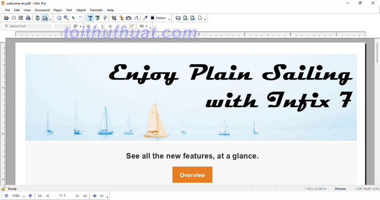 Hướng dẫn cài đặt Infix PDF Editor Pro 7 - Xử lý file PDF