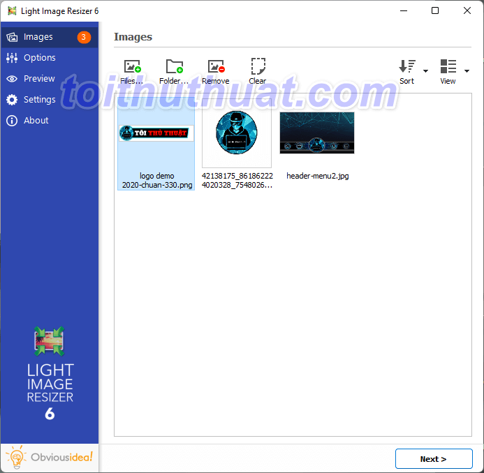 [Download & Cài Đặt] Light Image Resizer 6 - Tùy chỉnh kích thước ảnh
