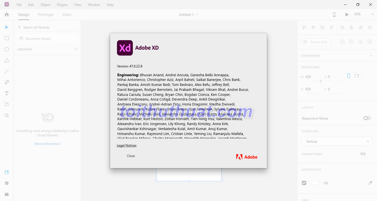 Hướng dẫn tải và cài đặt Adobe XD CC 2022
