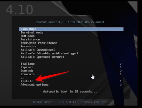Hướng dẫn cài đặt Parrot Security OS trên VMWare 34