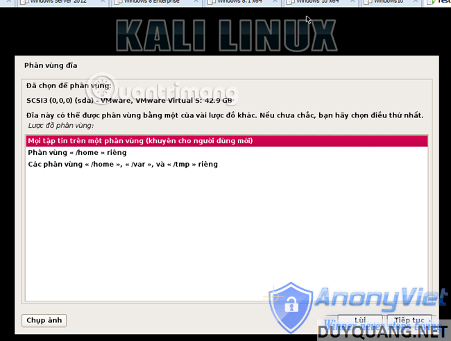 Cài đặt và sử dụng Kali Linux trên VmWare 44