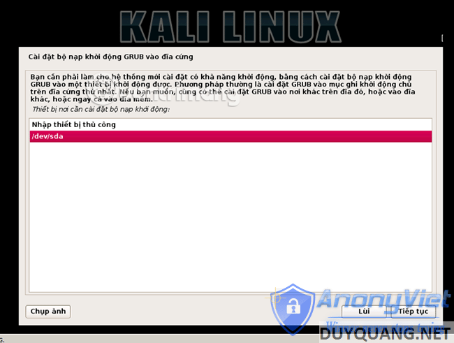 Cài đặt và sử dụng Kali Linux trên VmWare 51