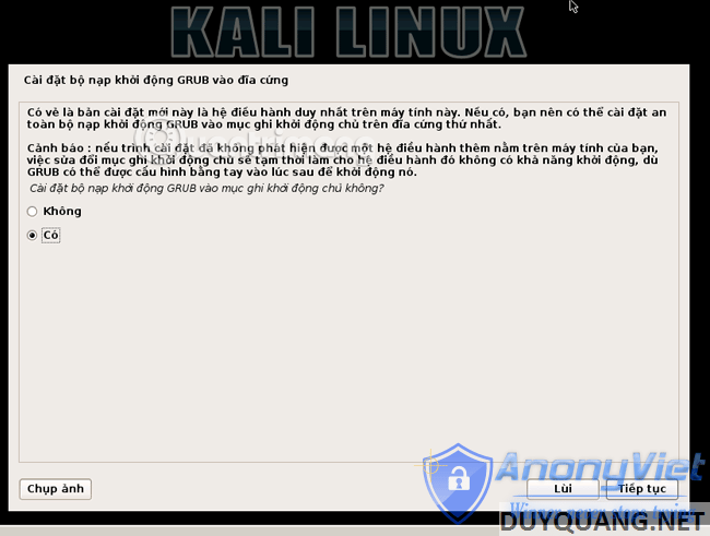 Cài đặt và sử dụng Kali Linux trên VmWare 50