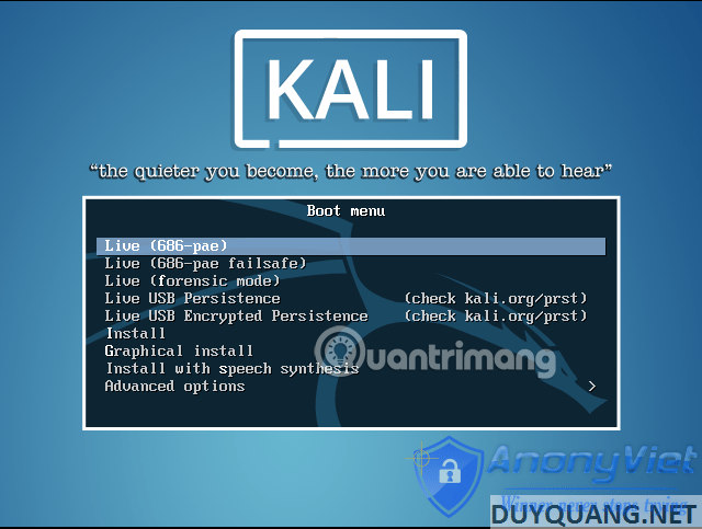 Cài đặt và sử dụng Kali Linux trên VmWare 34