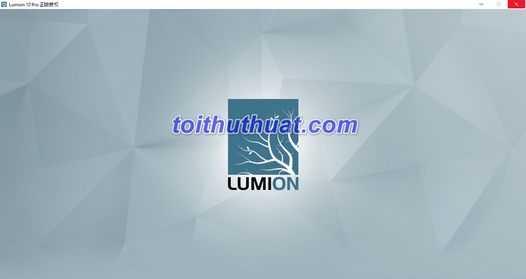 Hướng dẫn chi tiết tải & cài dặt Lumion 10.0 Pro