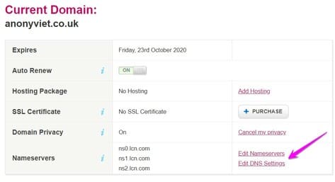 Cách đăng ký domain CO.UK miễn phí không cần VISA từ LCN 2