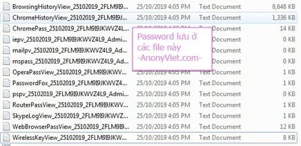 mật khẩu được lưu trên usb hack password